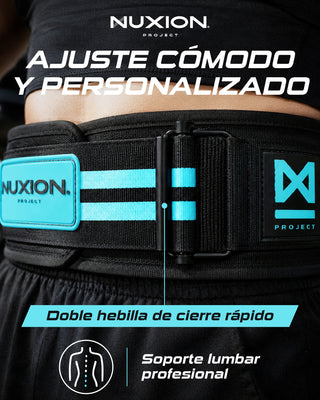 CINTURON LUMBAR CENTAURO AGUAMARINA