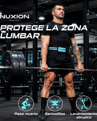 CINTURON LUMBAR CENTAURO AGUAMARINA