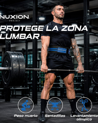 CINTURON LUMBAR CENTAURO AZUL