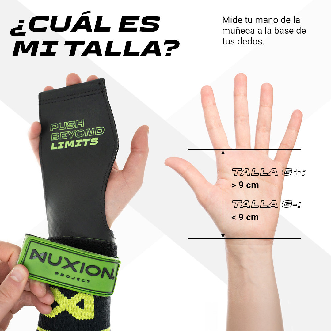 Guía de tallas del producto CALLERAS HYPALON PROMETHEUS NO CHALK VERDE