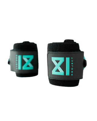 MUÑEQUERAS NYLON AGUAMARINA