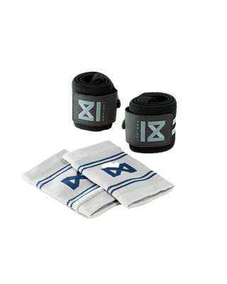 MUÑEQUERAS NYLON AZUL