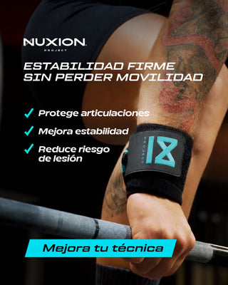 MUÑEQUERAS NYLON AGUAMARINA