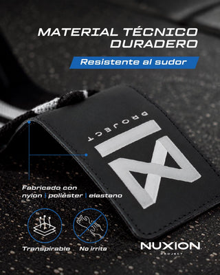 MUÑEQUERAS NYLON AZUL
