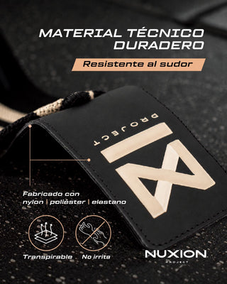 MUÑEQUERAS NYLON SALMÓN