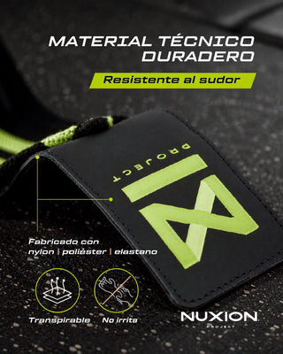 MUÑEQUERAS NYLON VERDE