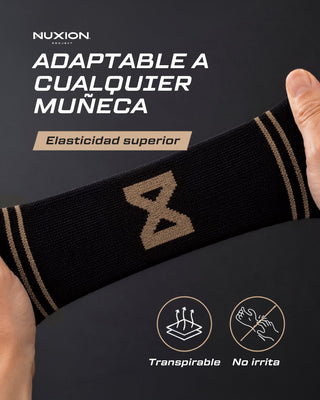 MUÑEQUERAS TELA SALMÓN