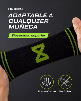 MUÑEQUERAS TELA VERDE
