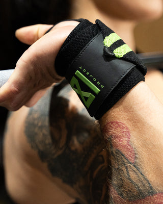 MUÑEQUERAS NYLON VERDE