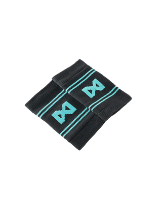 MUÑEQUERAS TELA AGUAMARINA